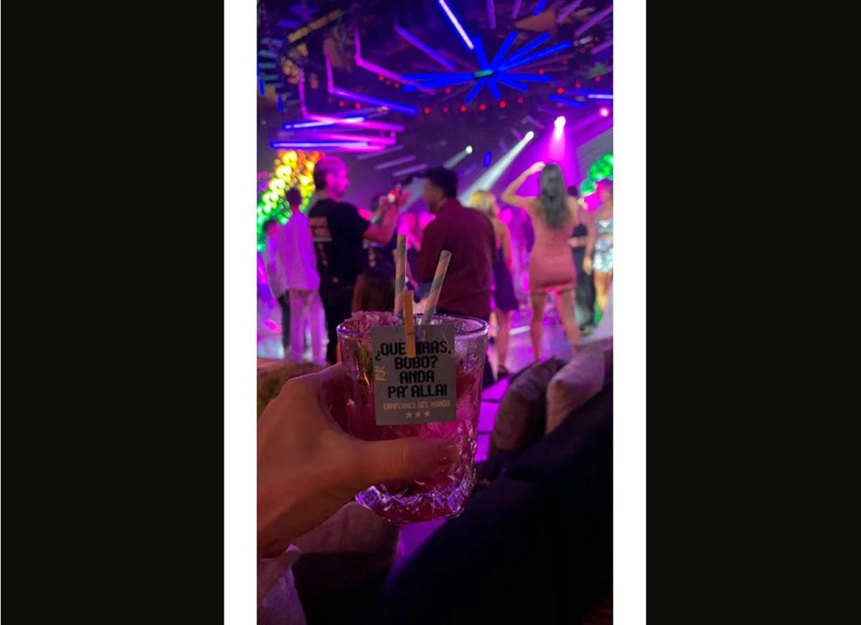 El divertido detalle en los vasos de la fiesta que organizó Lionel Messi en Rosario.