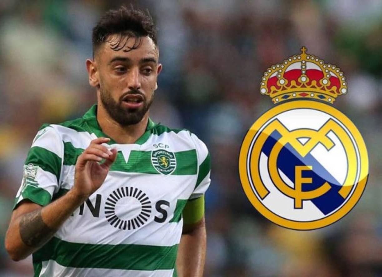 Bruno Fernándes: Sorpresa. El Real Madrid estaría negociando con el Sporting de Lisboa el traspaso a la entidad blanca del centrocampista ofensivo y capitán del equipo portugués. Fue elegido mejor jugador de la Liga portuguesa la pasada temporada. Su posible traspaso al Real Madrid podría rondar los 70 millones de euros.