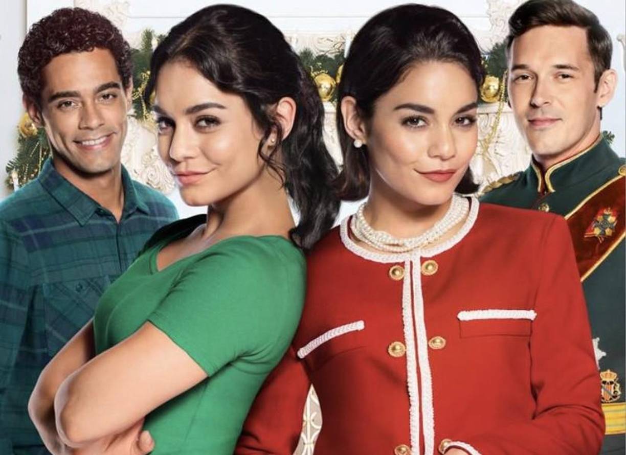 La serie de películas Princess Switch consta de comedias románticas navideñas estadounidenses , incluidas <b>tres</b> largometrajes. Protagonizada por Vanessa Hudgens en múltiples papeles, junto a Sam Palladio y Nick Sagar, la trama se basa vagamente en la novela de 1881 El príncipe y el mendigo de Mark Twain. Una semana antes de Navidad, una duquesa intercambia roles con una mujer común de Chicago, que se parece exactamente a ella, y ambas se enamoran.