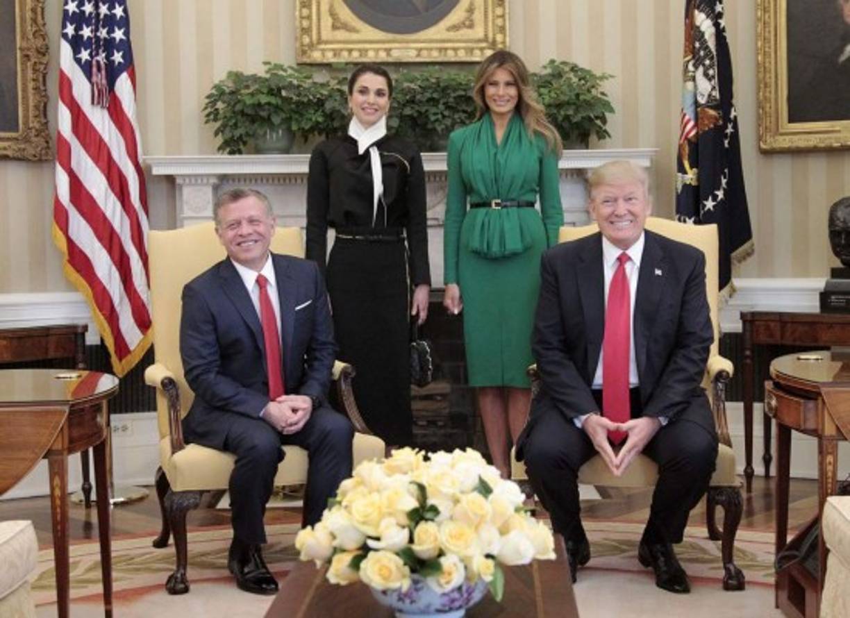 El retrato oficial de la visita de los reyes a Estados Unidos.