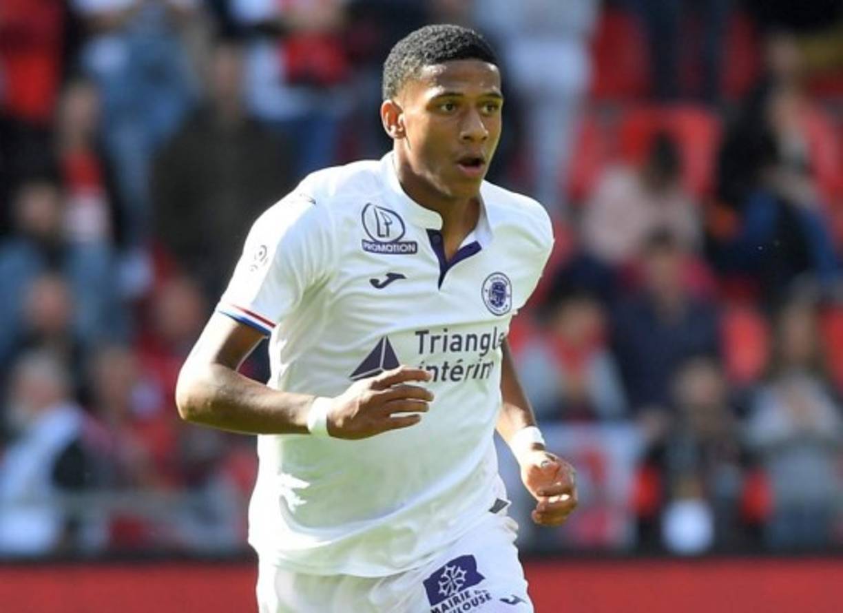 BARCELONA, SPAIN - OCTOBER 06: Jean Clair Todibo of FC Barcelona in action during the Liga match between FC Barcelona and Sevilla FC at Camp Nou on October 06, 2019 in Barcelona, Spain. (Photo by Aitor Alcalde/Getty Images)