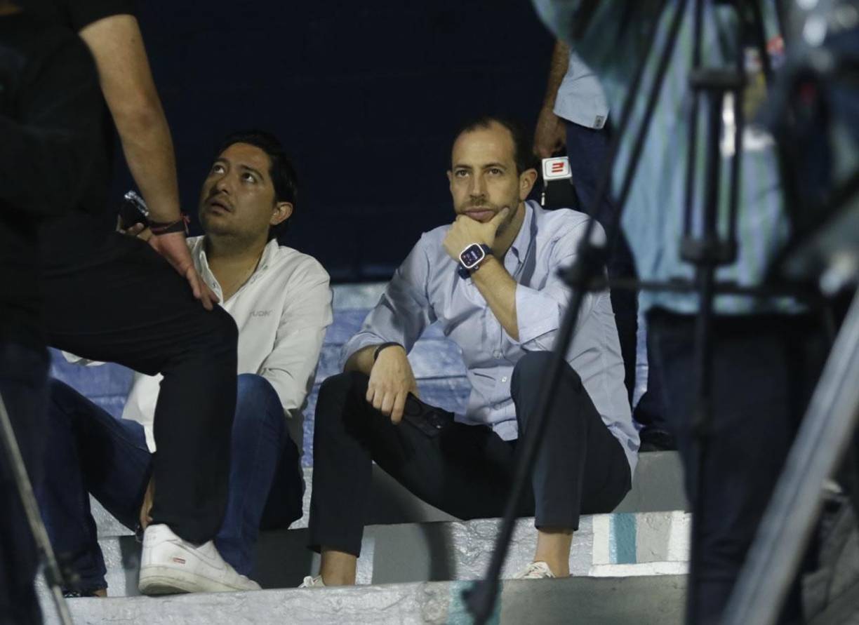 La prensa mexicana no se perdió detalles del entreno de su selección en San Pedro Sula.