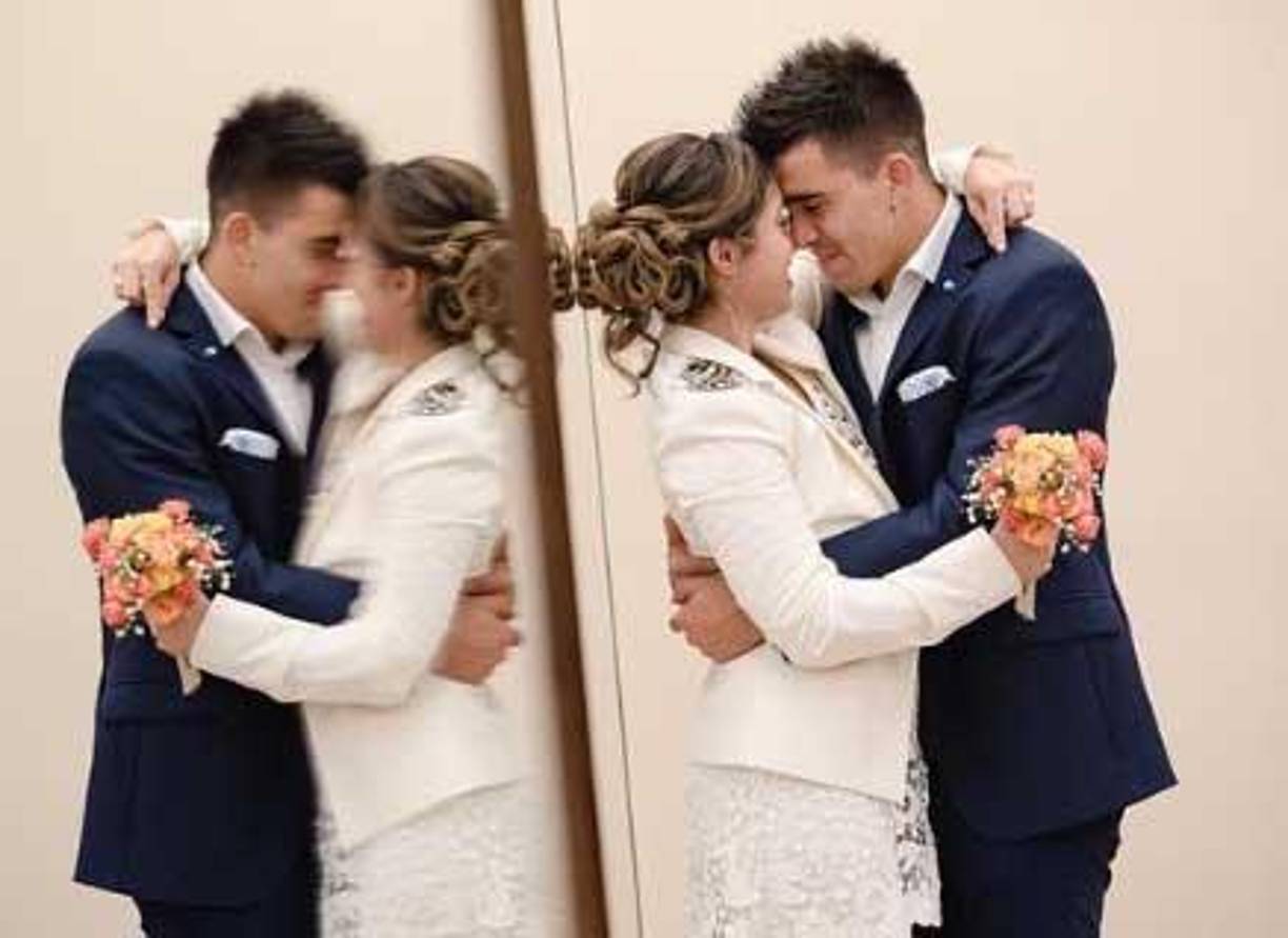 Marcos Acuña: El defensor argentino está casado con María Julia Silva .