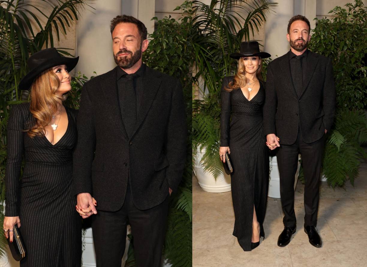 La pareja acudió al desfile de Ralph Lauren Primavera 2023 celebrado en la Biblioteca Huntington en San Marino (California).