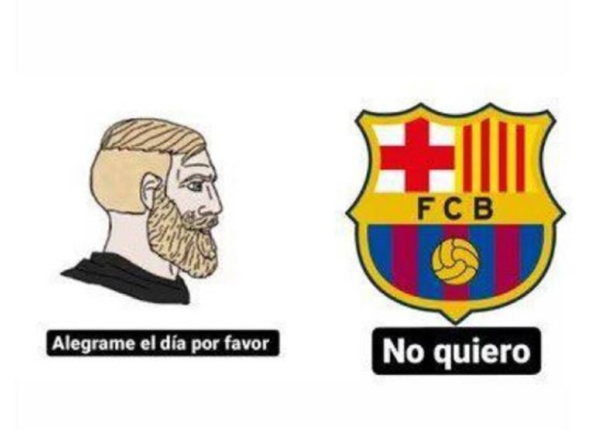 Barcelona sufre burlas: los memes que dejó la goleada ante Osasuna