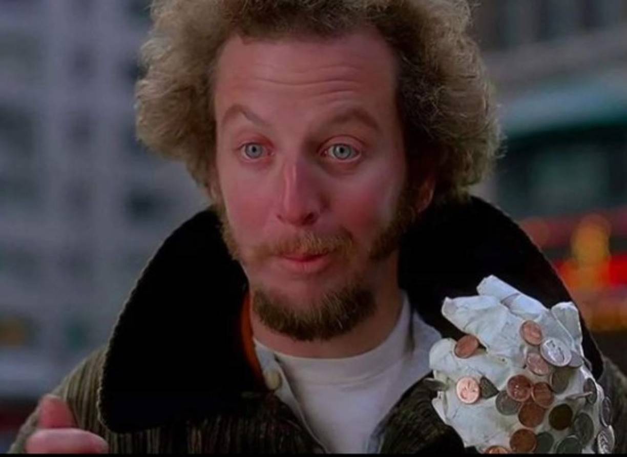 Daniel Stern se encargó de darle vida a el papel del 'torpe' Marv.