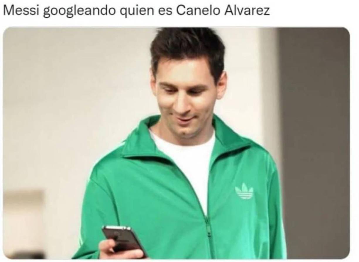 Los mejores memes de la polémica Canelo-Messi