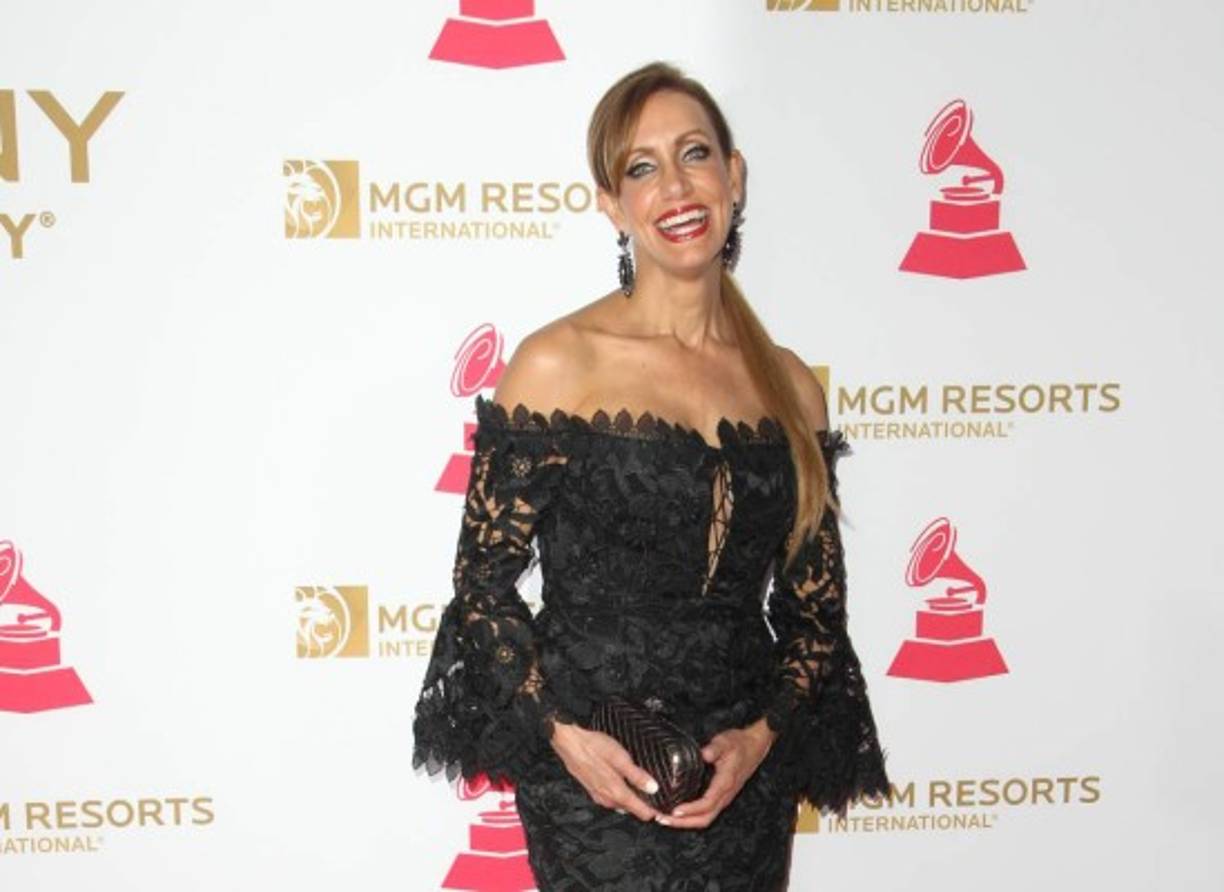 La simpática Lily Estefan.