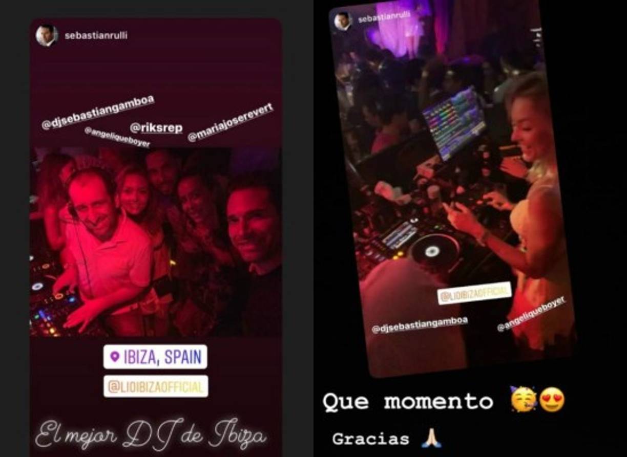 Los actores de varias de las famosas telenovelas de Televisa también aprovecharon la vida nocturna que tanta fama le ha dado a Ibiza.