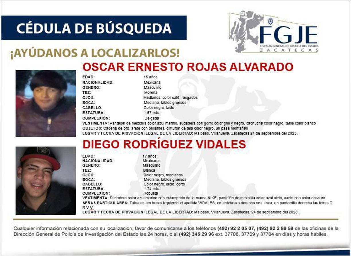 Según la información que se tiene, los jóvenes se encontraban conviviendo alrededor de una fogata con otro grupo de amigas, a las que no les hicieron nada, así como tampoco a familiares que se encontraban dormidos.