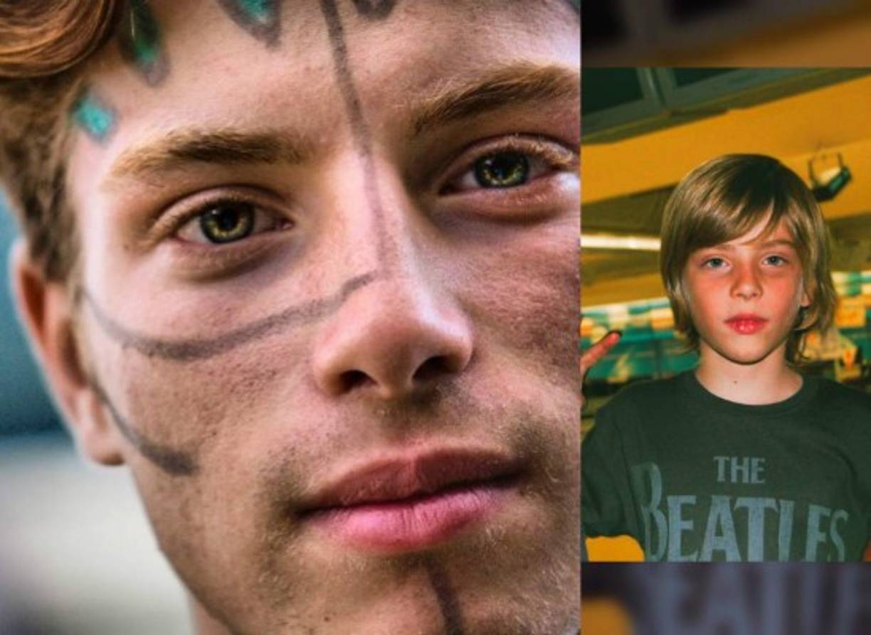 El apuesto joven heredó la mirada cautivadora de su madre.<br/>