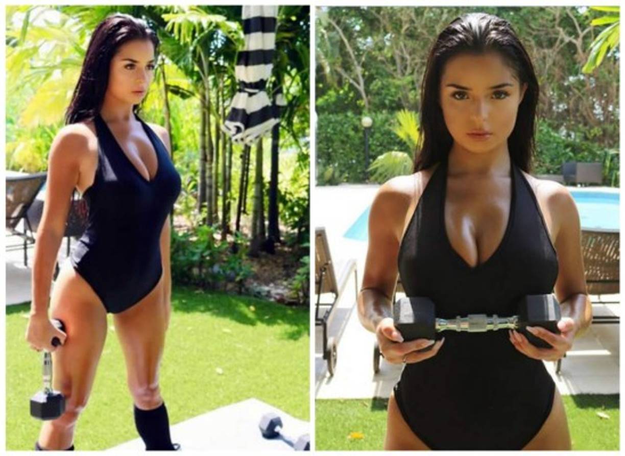 Demi Rose es una modelo aficionada al fútbol.