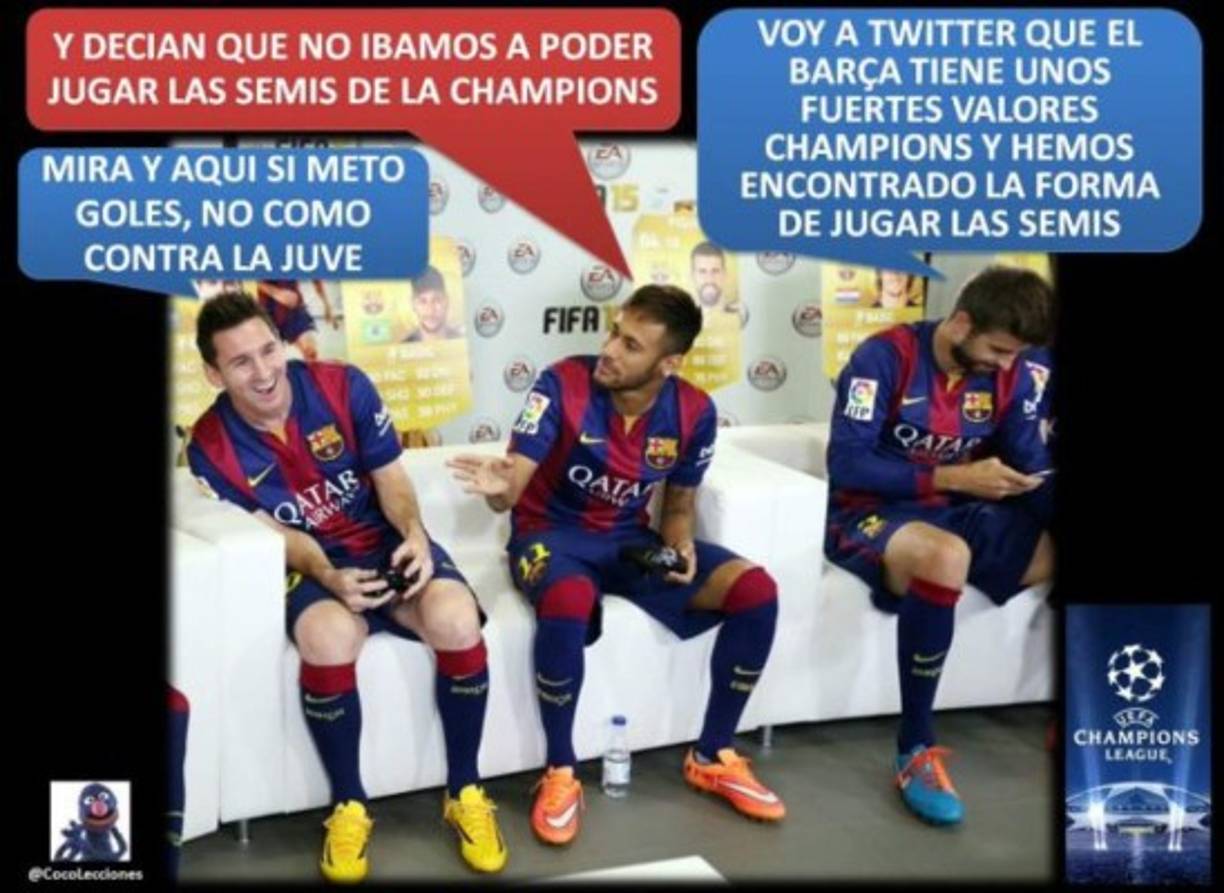 Barcelona no pudo llegar a semi y las burlas en las redes sociales no paran.