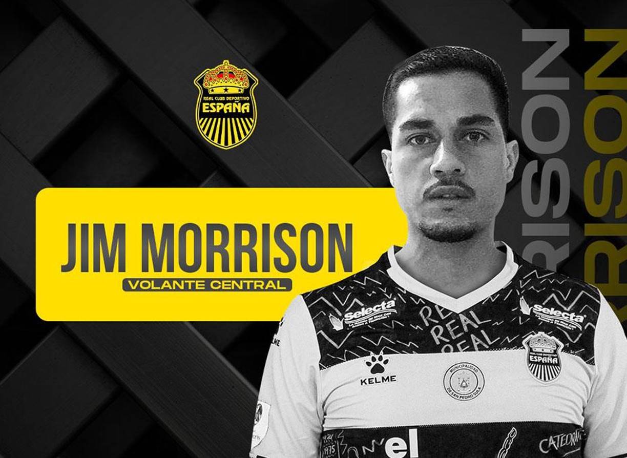 Real España anunció el fichaje del centrocampista uruguayo Jim Morrison Varela, quien procede del Albion de la segunda división de su país.