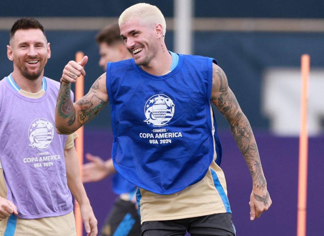 Rodrigo de Paul: Será uno de los centrocampistas de Argentina. 