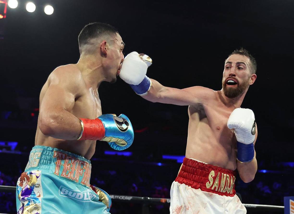 Sandor Martín mostró que no fue casualidad su victoria sobre el boxeador Mikey García, un excampeón mundial en cuatro divisiones diferentes de peso.