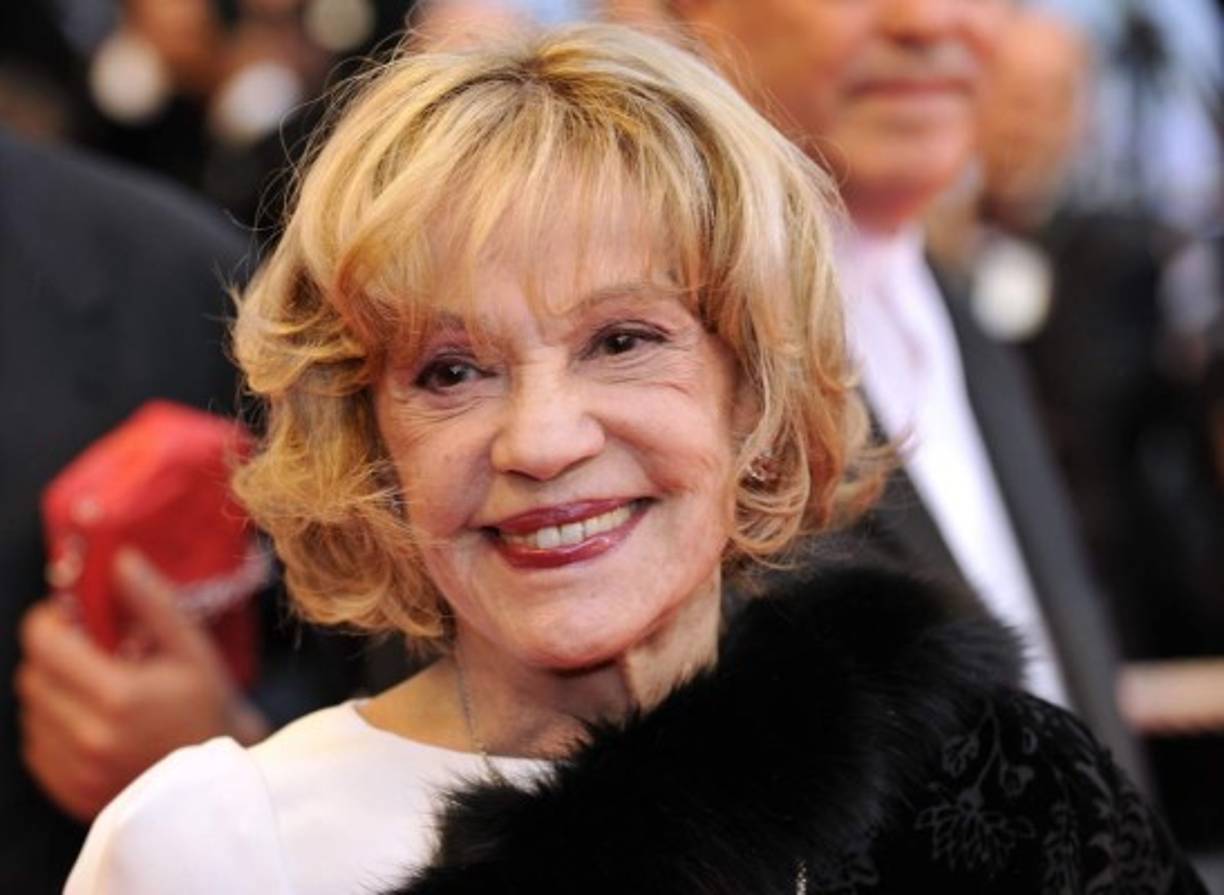 JEANNE MOREAU, 89 años, ícono del cine francés y musa de la Nouvelle Vague.<br/>Falleció el 31 de julio.