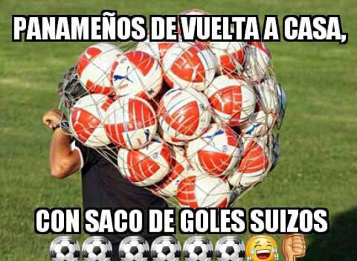 Los panameños también fueron humillados en la Fecha FIFA; Panamá fue goleada 6x0 ante Suiza.