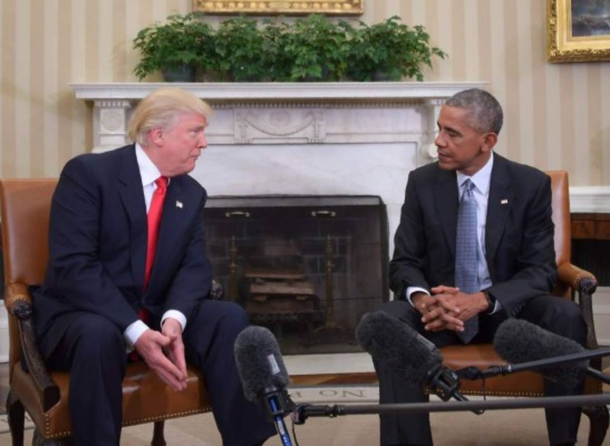 No se observaron, como es evidente, muchas sonrisas entre ambos mandatarios.