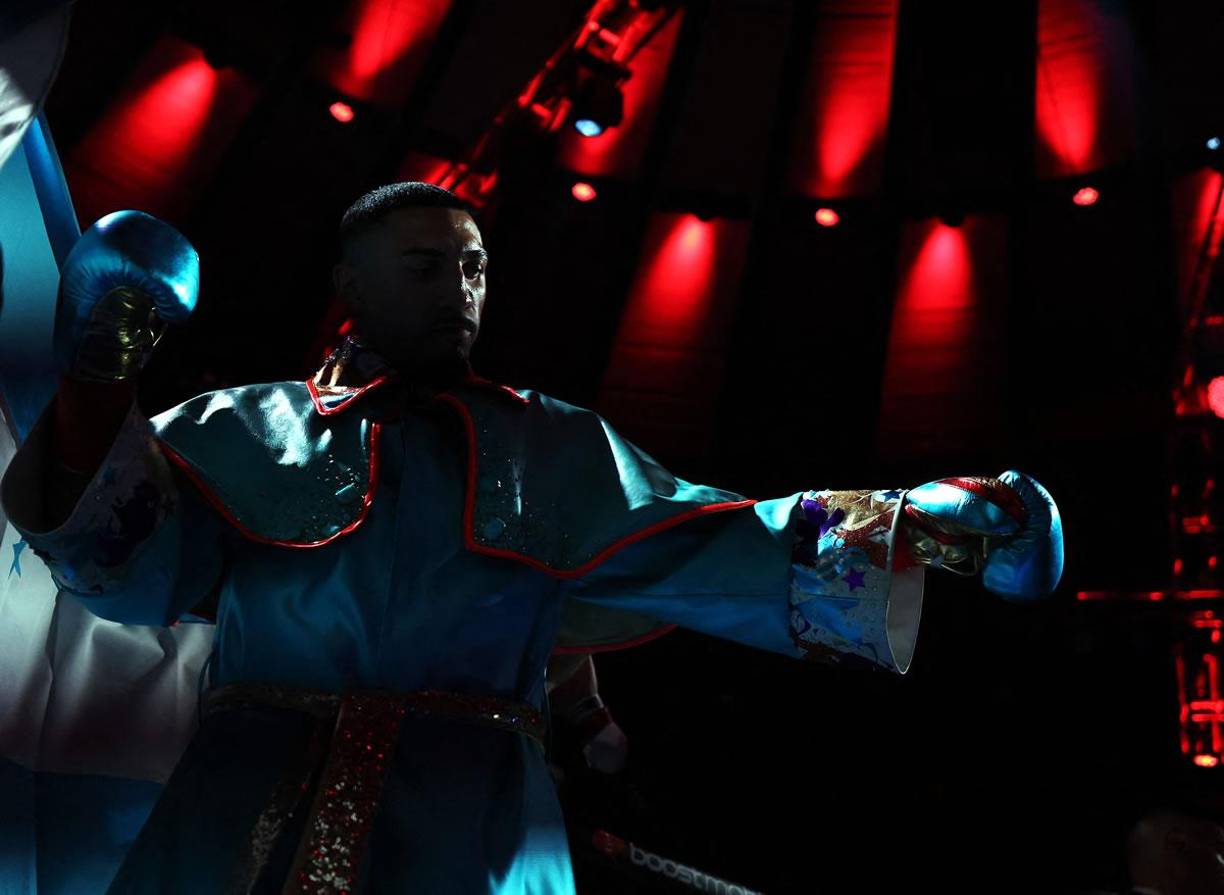 El boxeador nacido en Brooklyn se mostró confiado de poder ganar el combate.