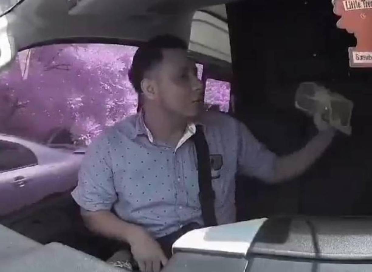 Detenido por robo en colonia La Sabana, San Pedro Sula, Cortés en fecha 06/06/2012. 