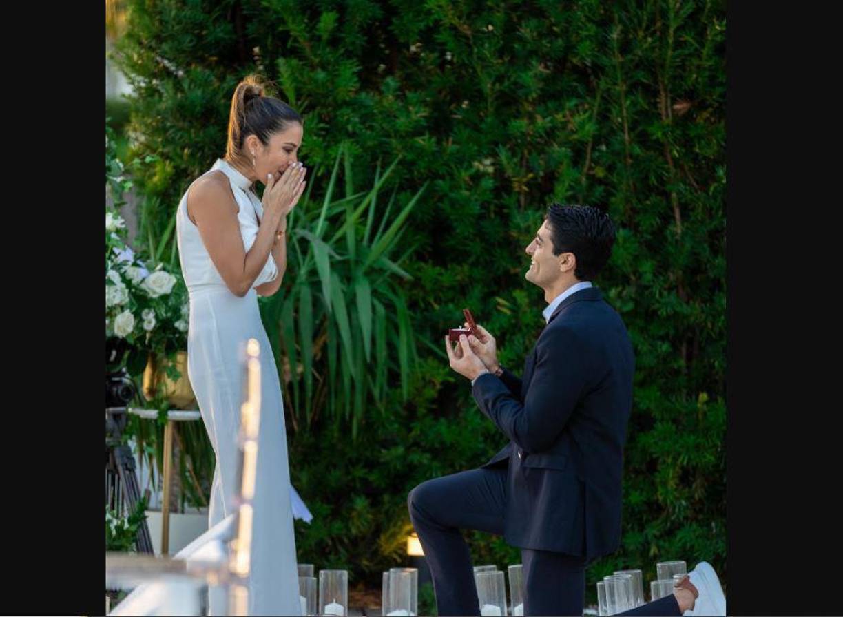 Fue el pasado mes de febrero cuando Anuar decidió pedirle matrimonio a su bella nvia, Maity Interiano. 