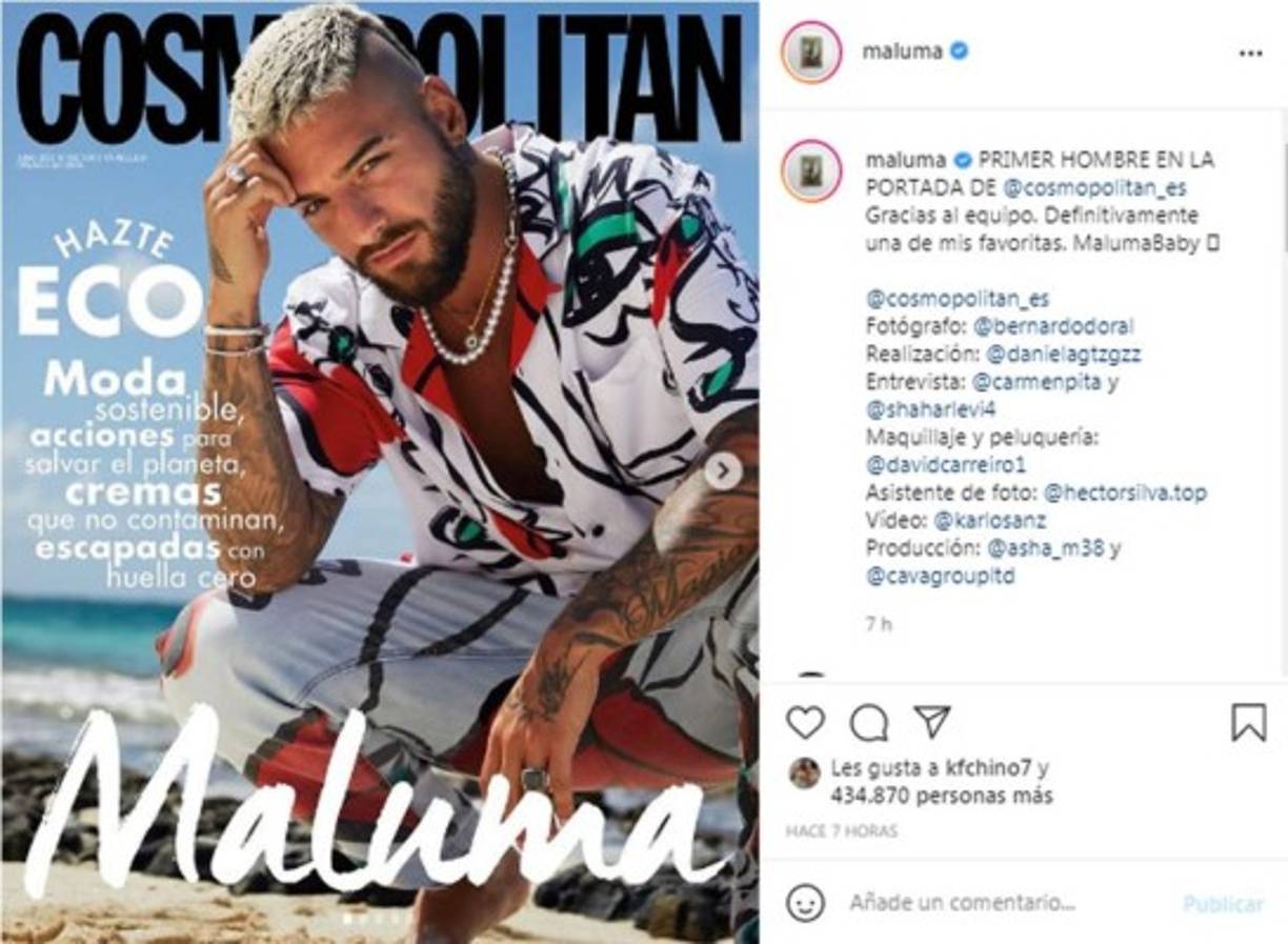 A pesar de haber pasado ya unos cuantos meses de eso, Maluma no se olvida y ahora ha lanzado un dardo envenenado a su examigo durante su última entrevista para Cosmopolitan en español, de la que el cantante es portagonista.