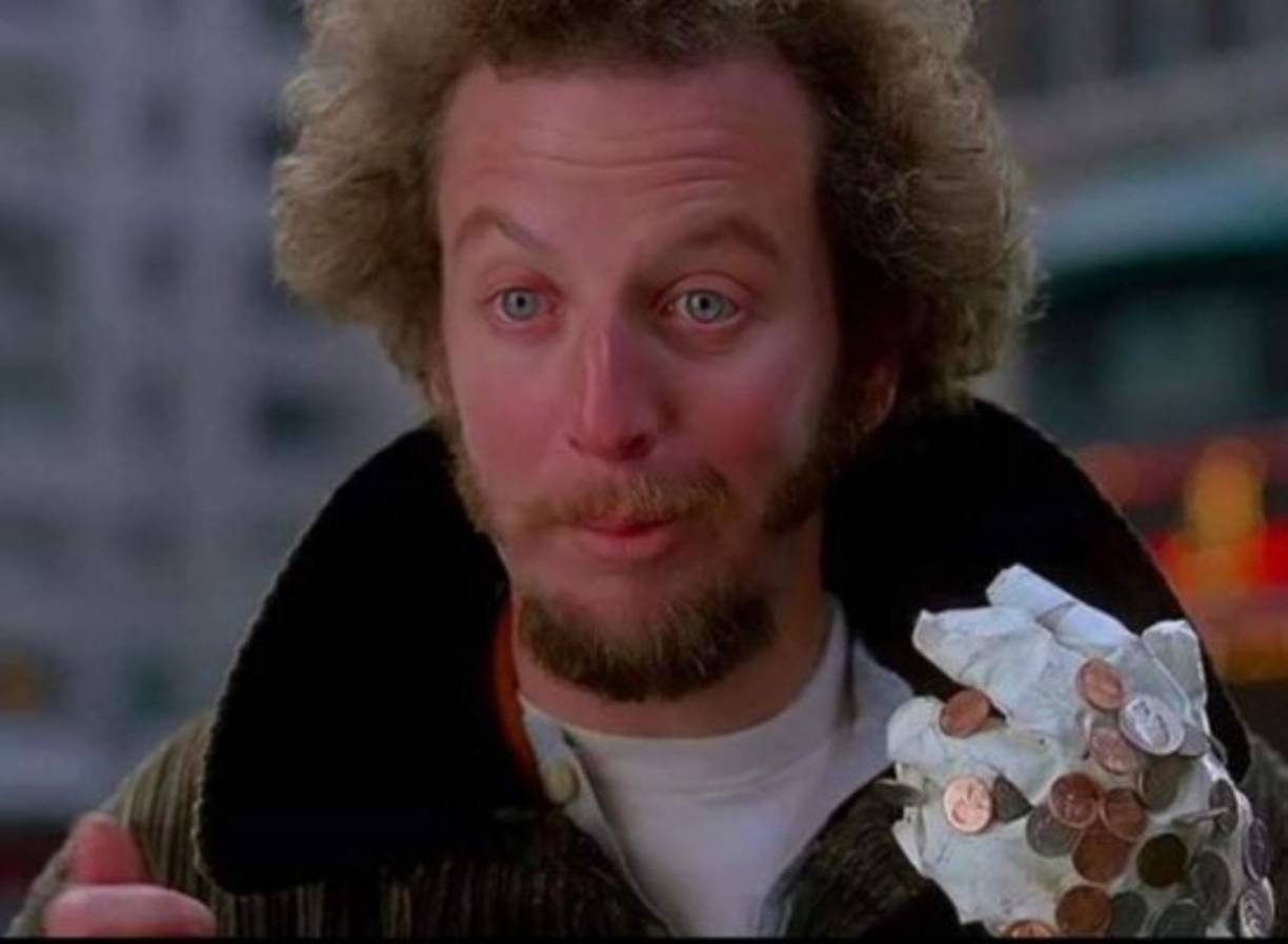 Daniel Stern se encargó de darle vida a el papel del 'torpe' Marv.