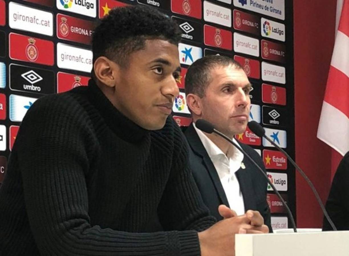 'Vengo a darlo todo por este club y debutar en Primera. Para mí es un sueño incorporarme a un equipo en crecimiento', dijo Antony Lozano en la rueda de prensa.