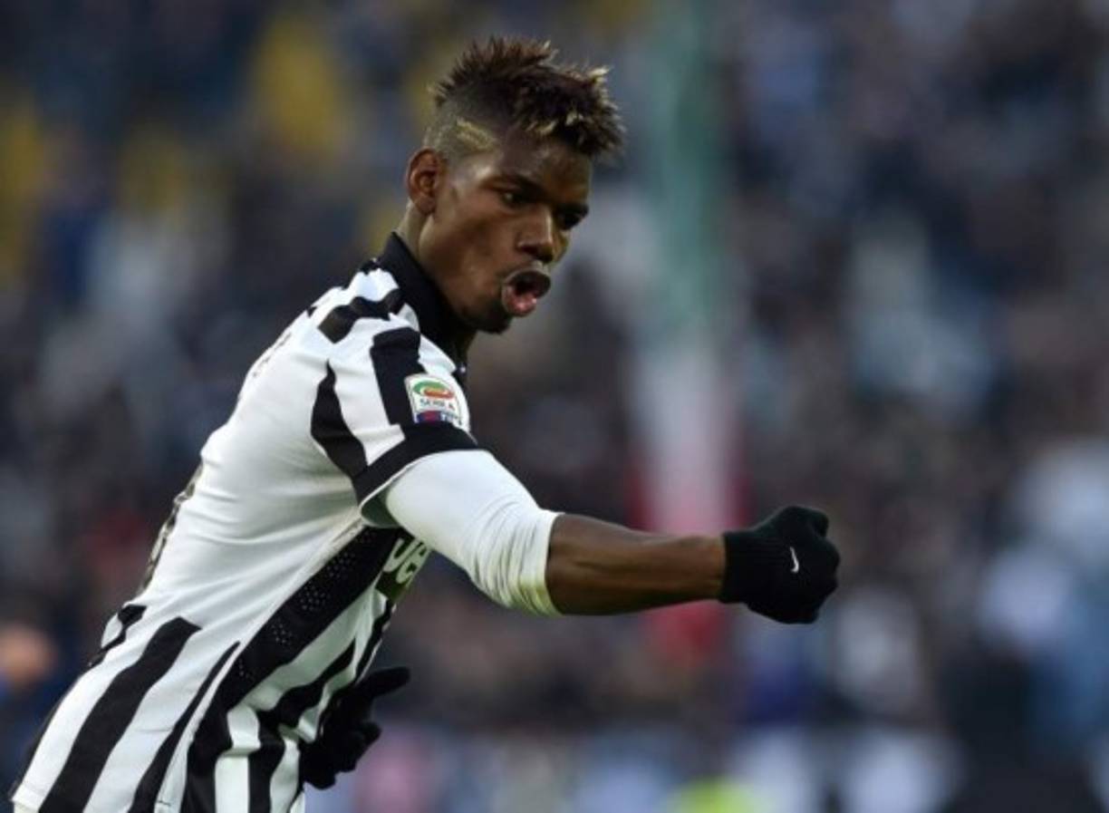 Uno de los más cotizados, Paul Pogba de la Juventus de Italia.