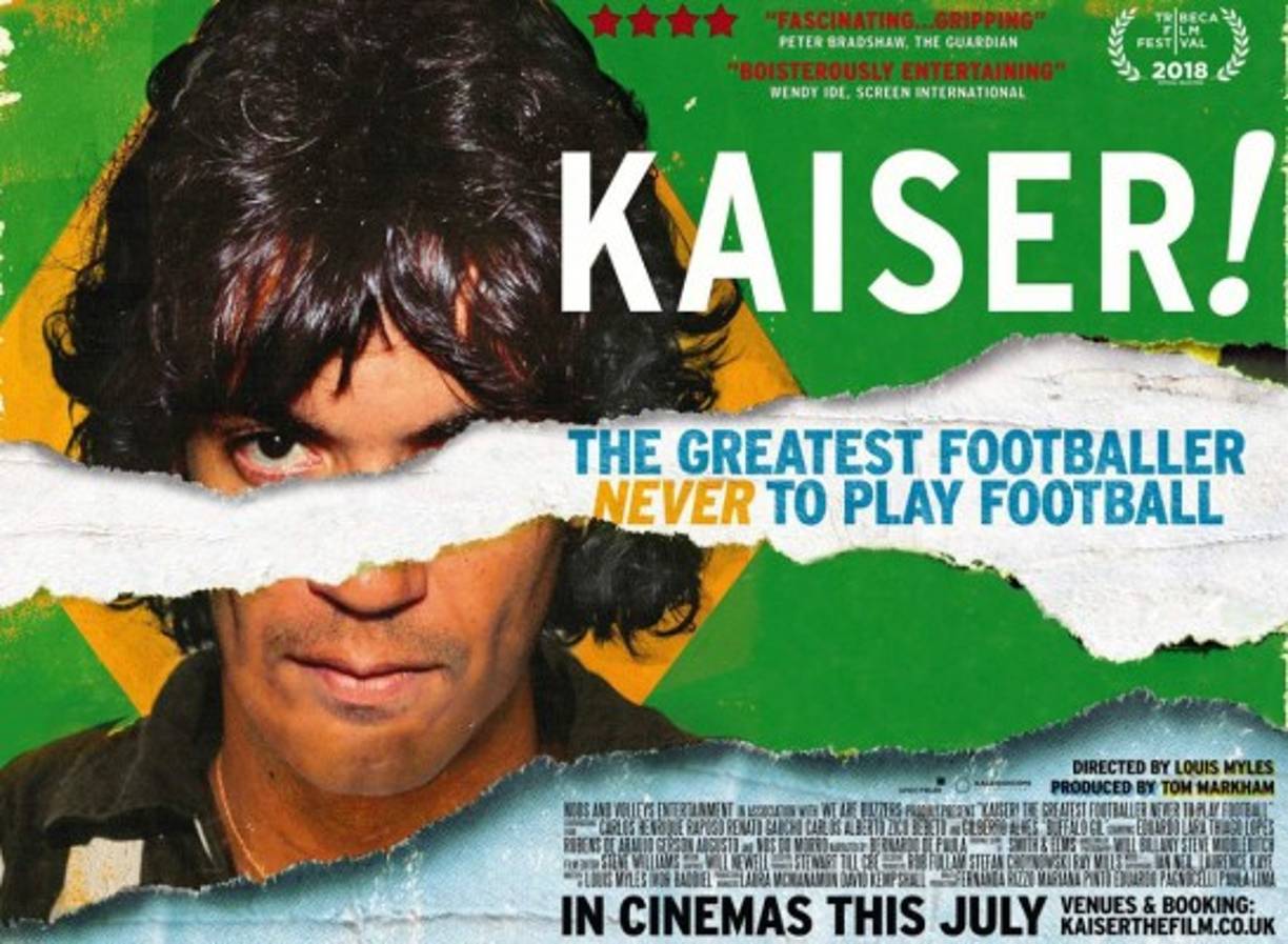La historia del brasileño llegó al cine. La película 'Kaiser' es un documental estrenado en julio de 2018 que relata la vida de Carlos Henrique Raposo, un hombre brasileño que durante 26 años engañó al mundo del fútbol para fichar en los clubes más importantes de su país y aprovecharse de sus beneficios, sin saber patear una pelota.
