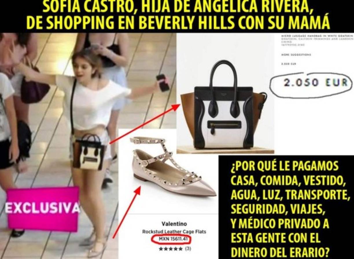 La artista fue acusada de despilfarrar dinero proveniente del país, mientras en México muchas familias viven en la miseria. <br/>