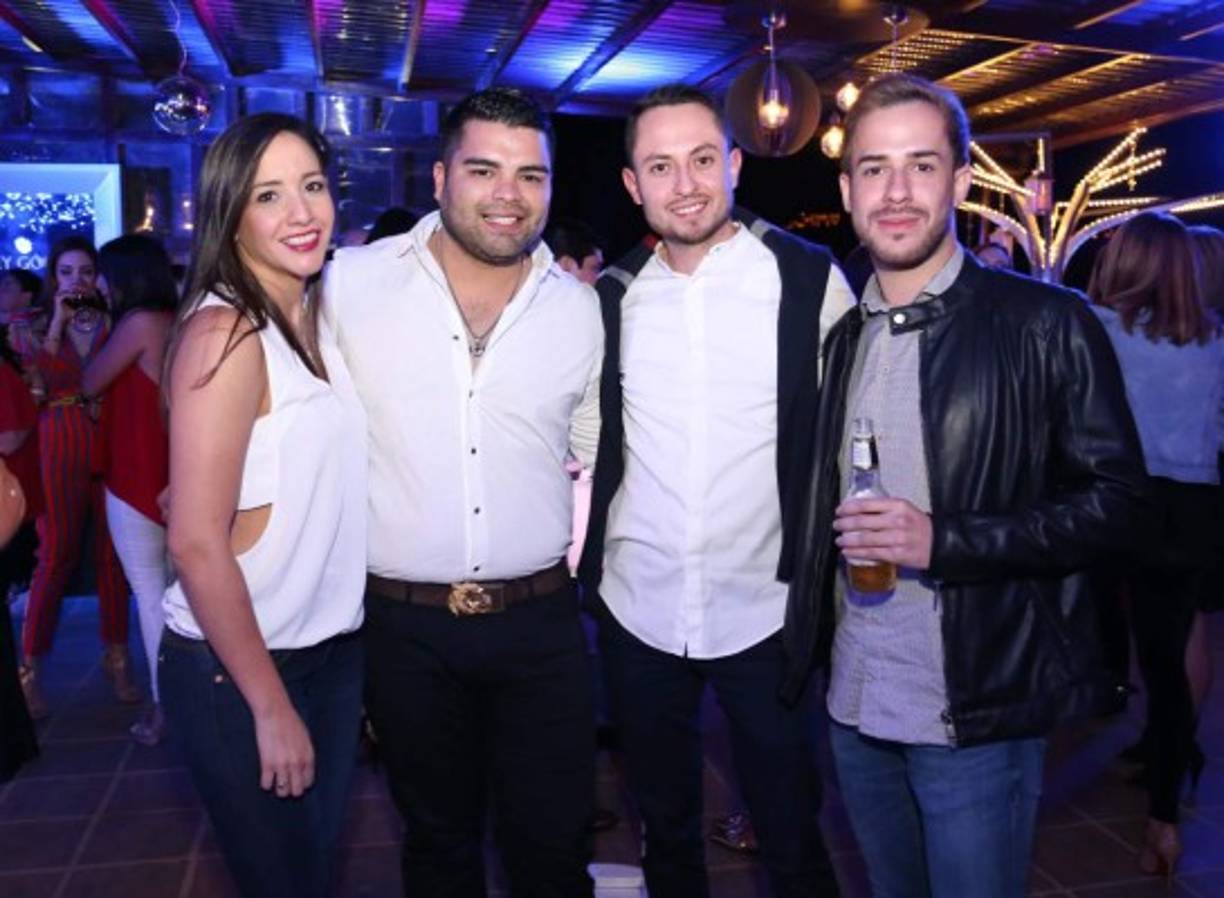 Andrea Sarmiento, Rodolfo Lugo y Daniel Salazar.