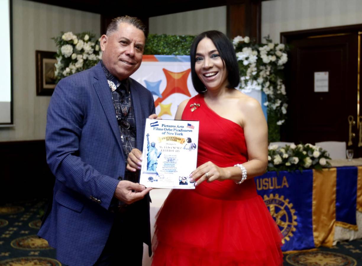 Fredy Pineda y María Luisa Fernández