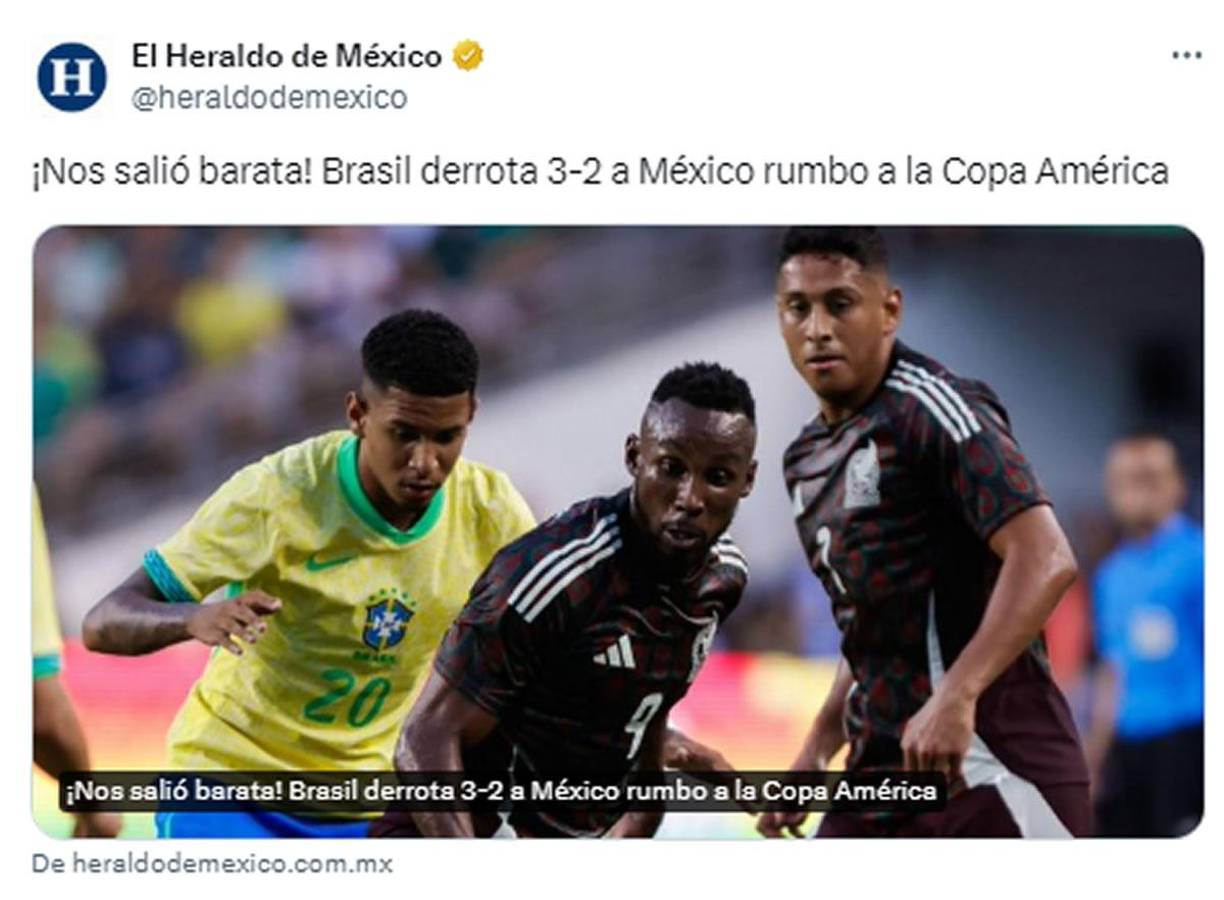Faitelson arremete contra México tras derrota vs Brasil: reacción de prensa mexicana
