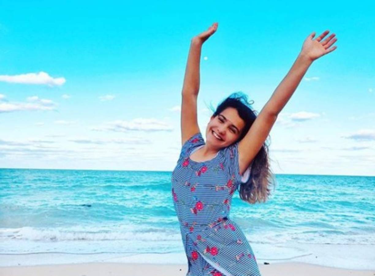 Así de grande está Sabrina Sakaë Mottola Sodi.