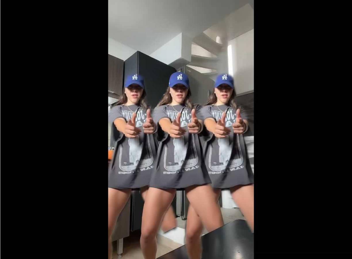 La jugadora subió recientemente un par de videos a su cuenta de TikTok que de inmediato acapararon la atención de sus seguidores.