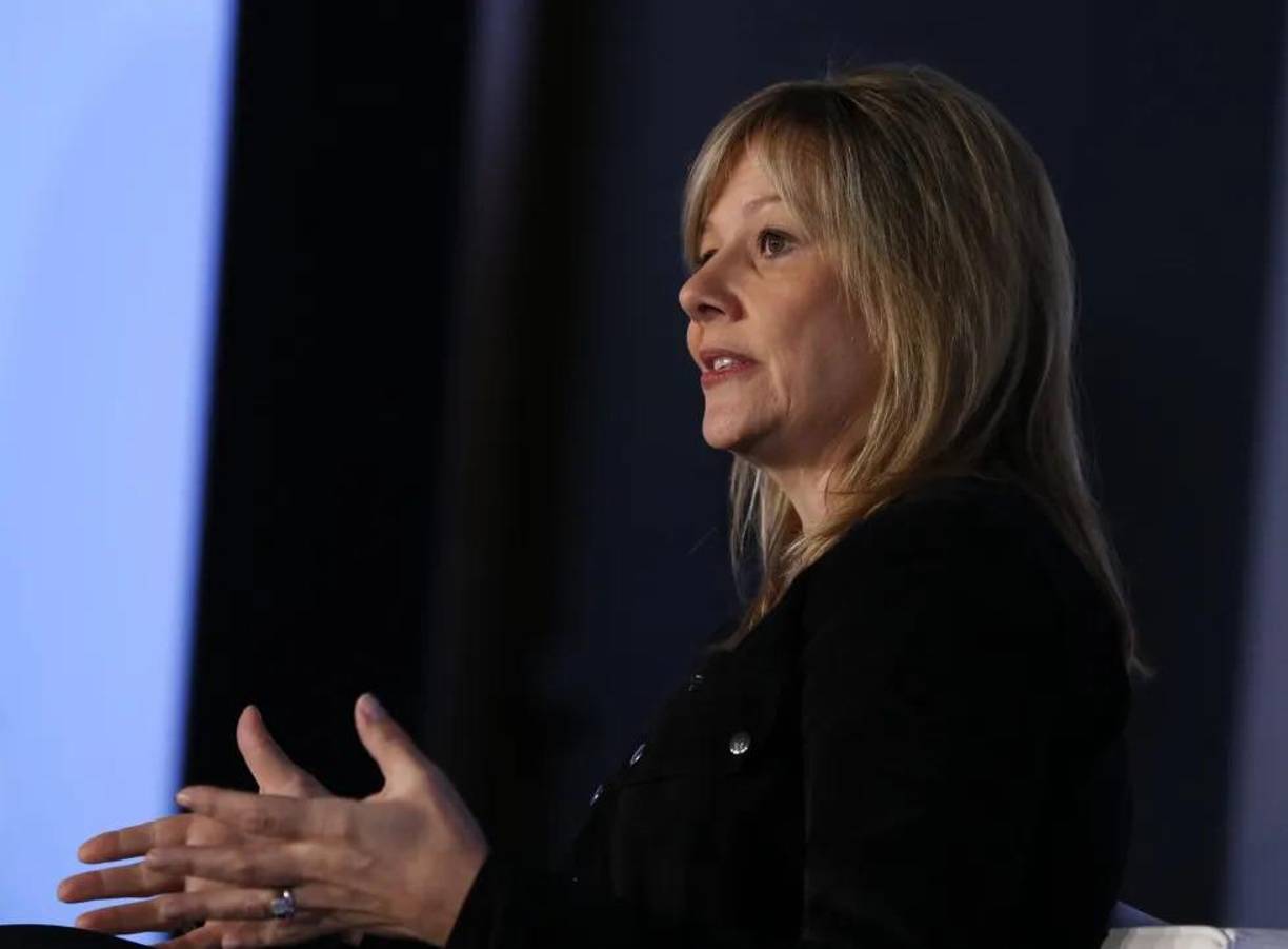  Mary Barra, directora ejecutiva de General Motors, se encuentra en la quinta posición.