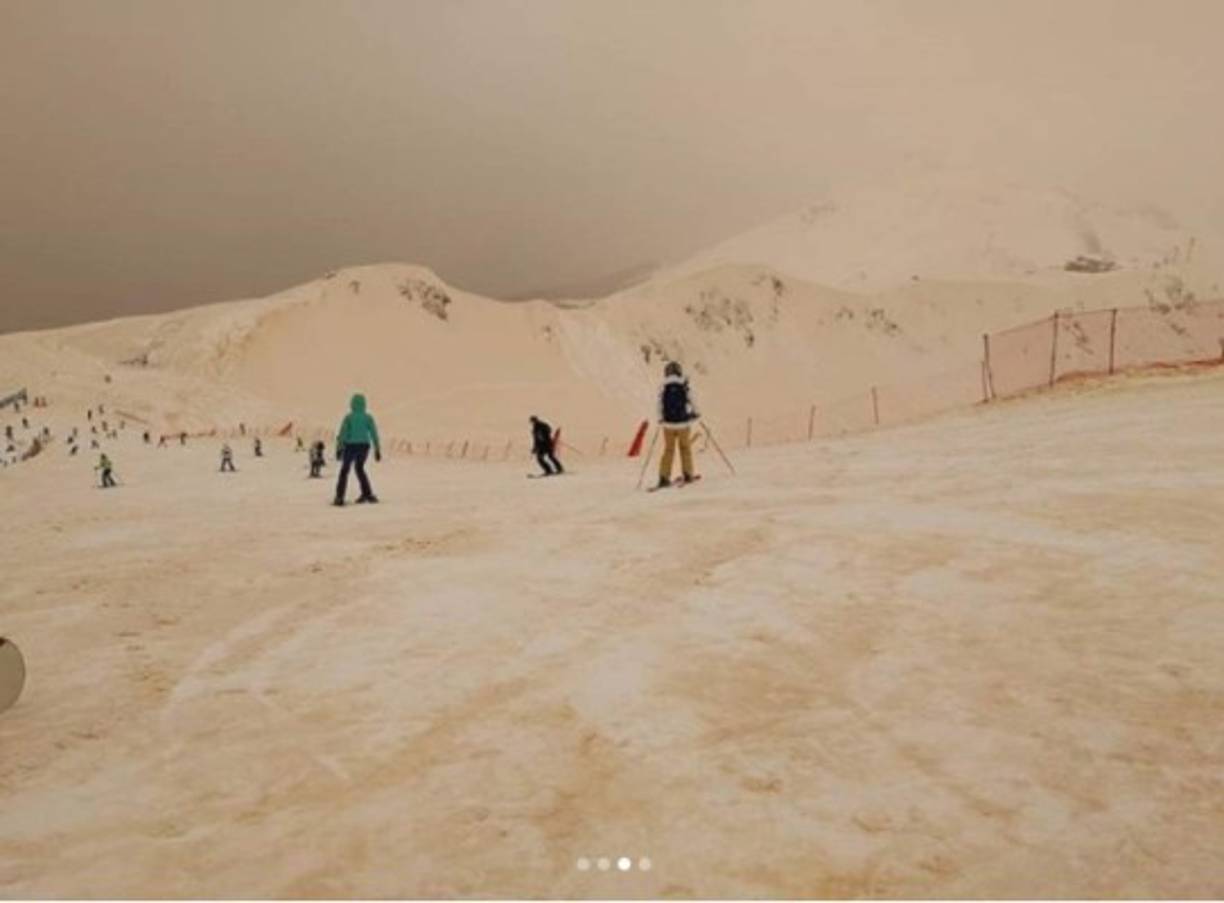 Las calimas originadas en el norte de África como consecuencia de las tormentas de arena en esa zona afectan estos días a varias regiones del Mediterráneo.