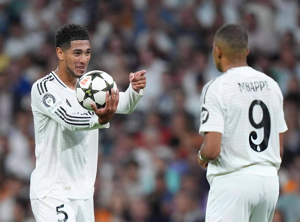 Jude Bellingham pidió la pelota para cobrar el penal.