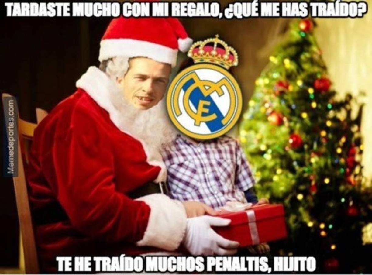 Papa Noel te has tardado mucho con mi regalo, ¿qué me has traído?