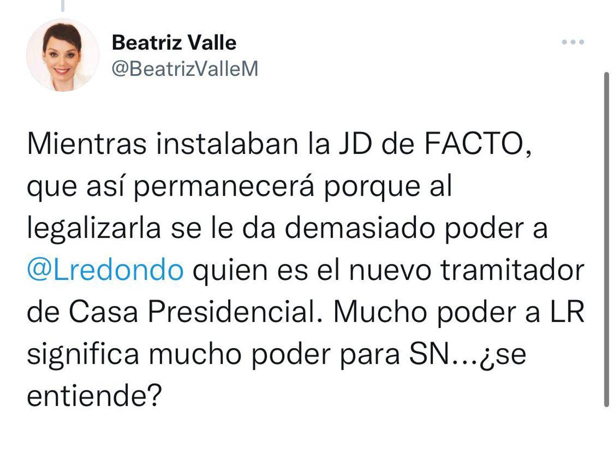 Las explosivas revelaciones de la diputada Beatriz Valle que sacuden al Partido Libre