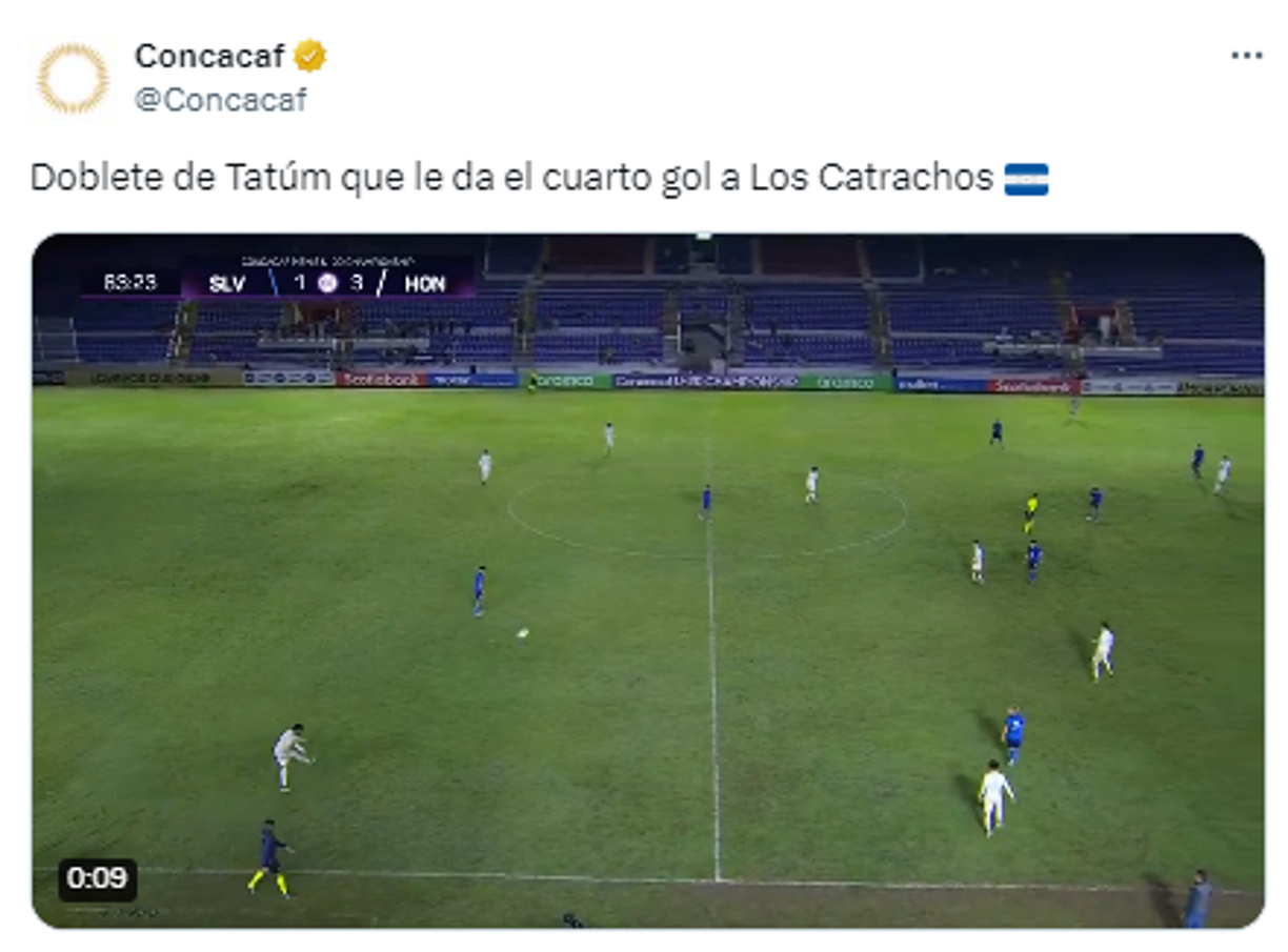 Asimismo, en el partido hubo un golazo desde atrás de media cancha y así reaccionaron. 