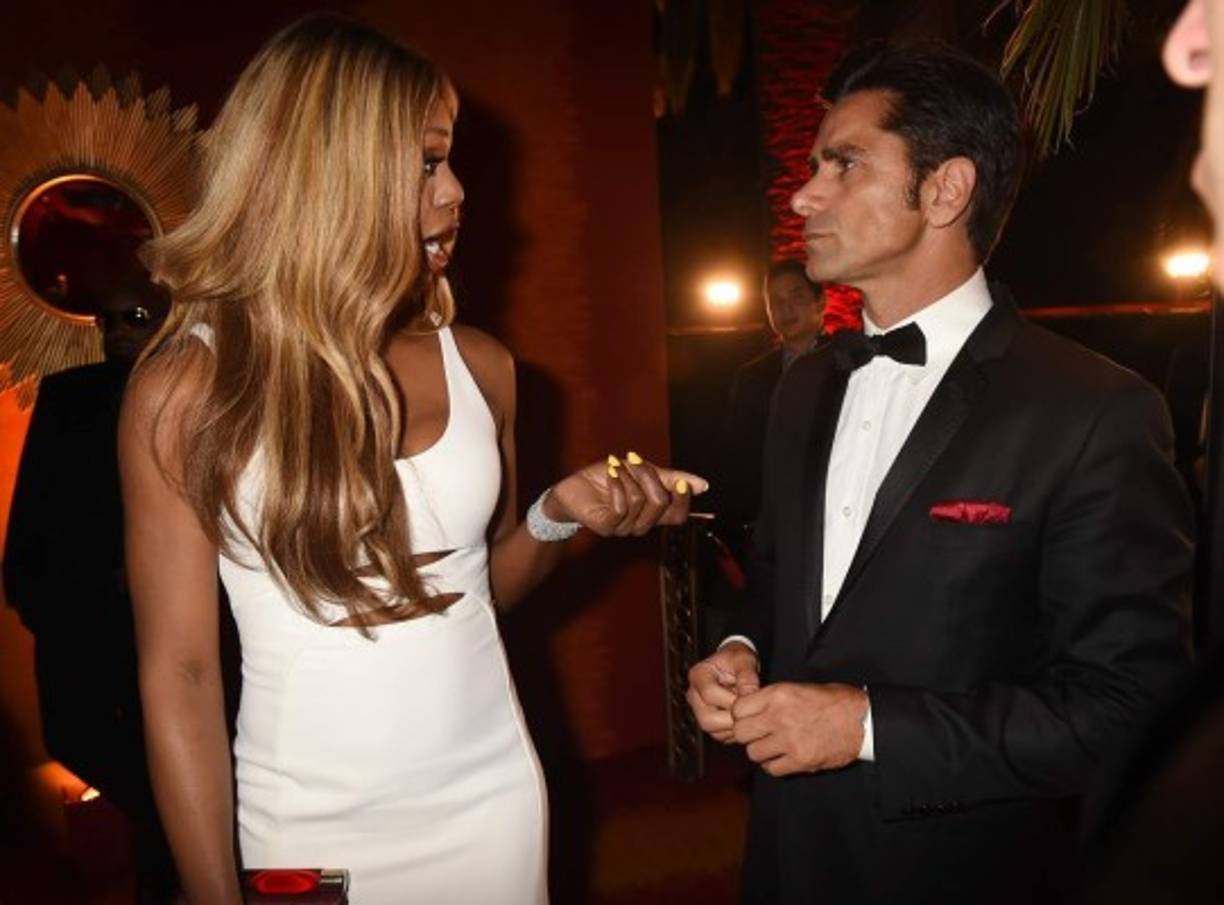 Laverne Cox y John Stamos.