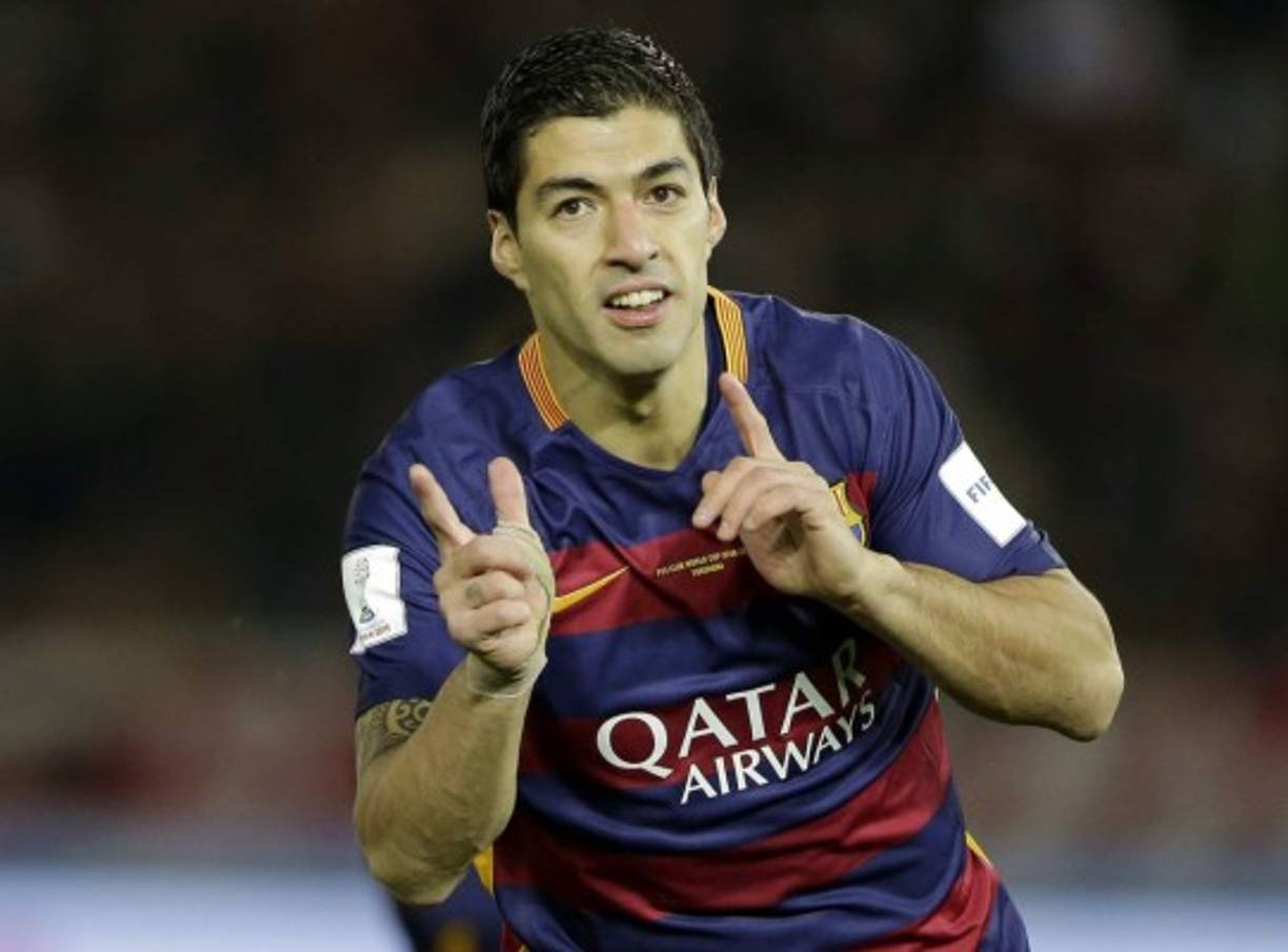 Luis Suárez se gastó un doblete.