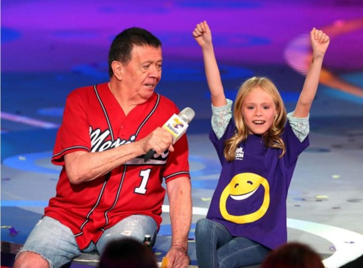 Chabelo y Loreto Peralta.