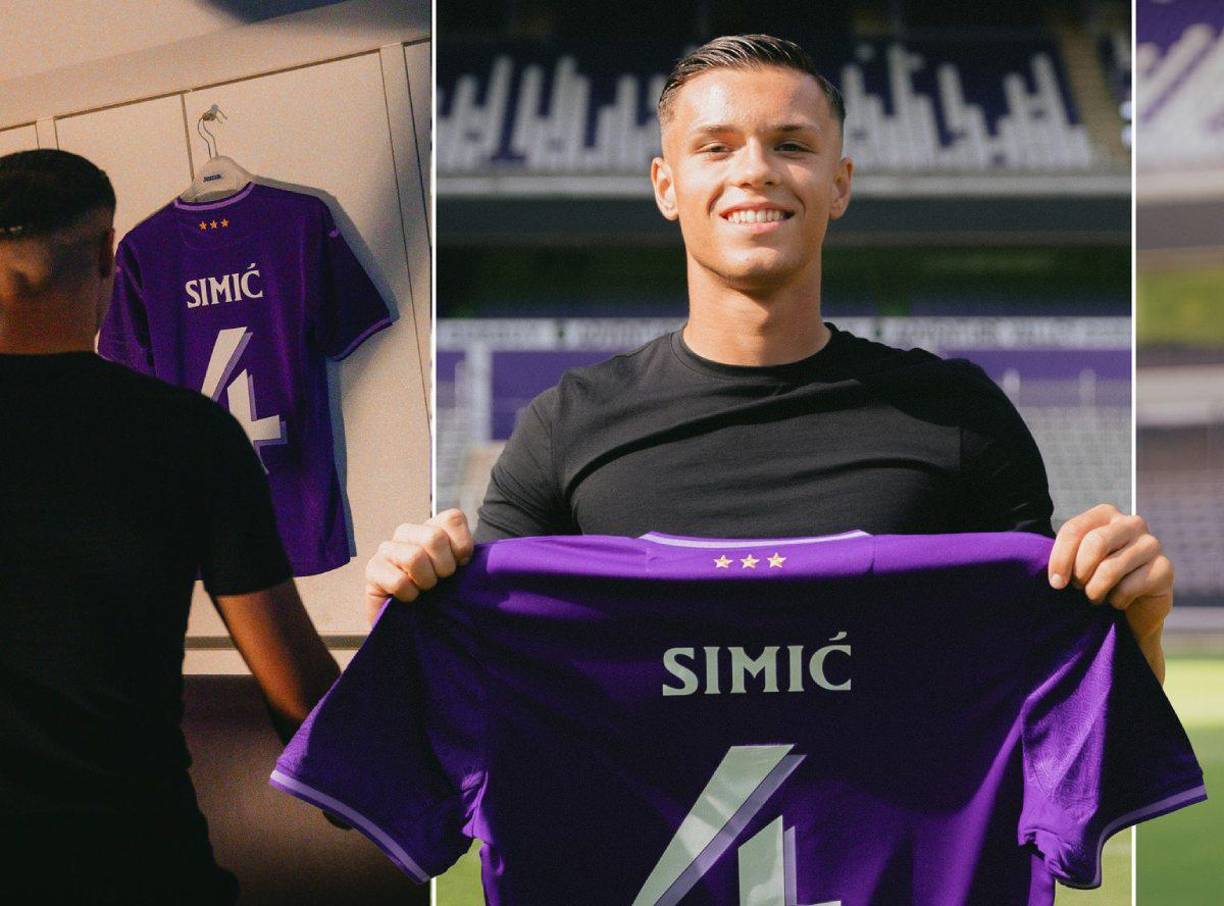 El Anderlecht ha fichado al central serbio Jan-Carlo Simic, quien llega procedente del AC Milan. Firma hasta junio de 2029.