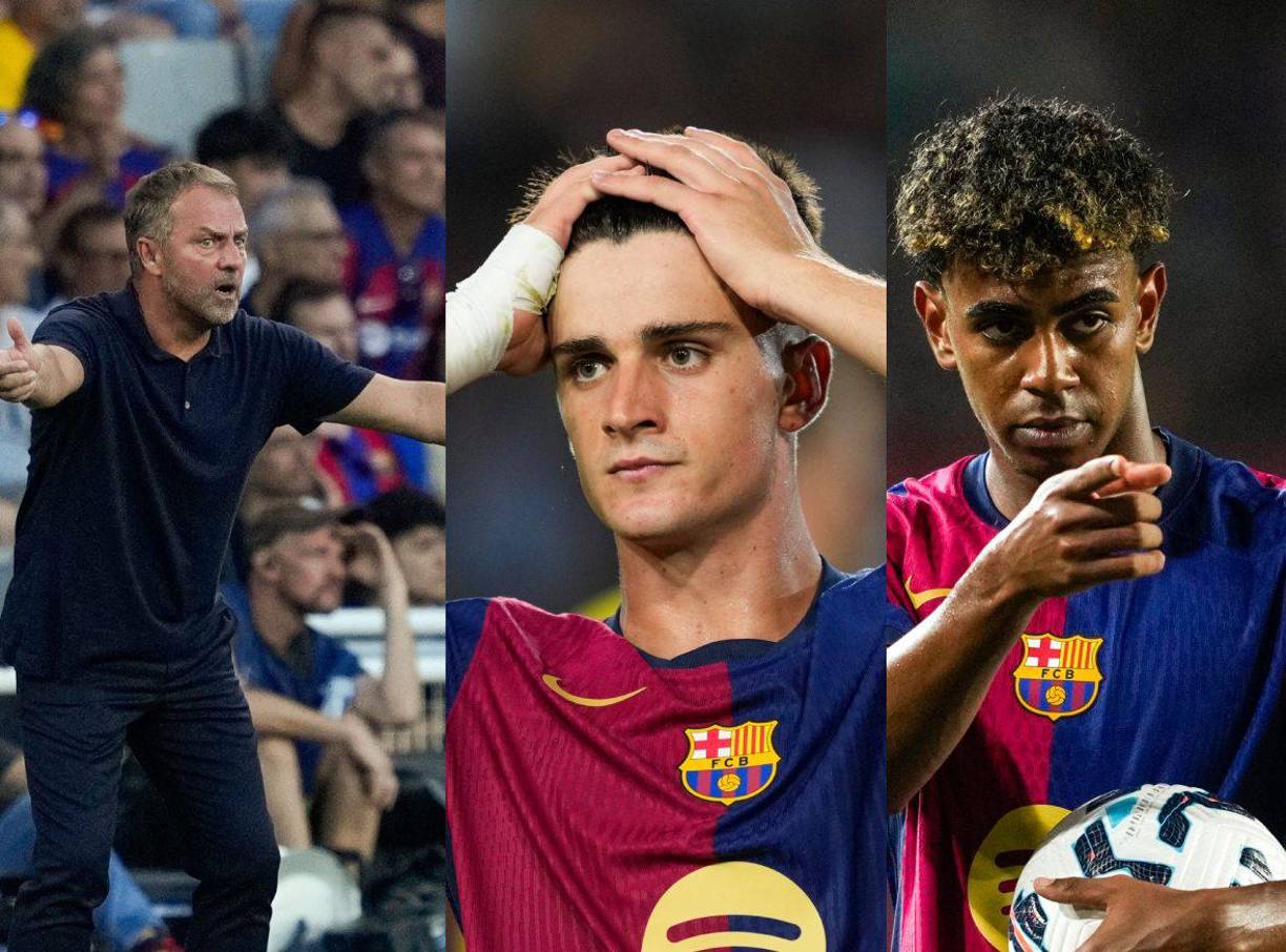 Las imágenes más curiosas que dejó la penosa goleada sufrida por el Barcelona en su casa en la edición del Joan Gamper 2024.