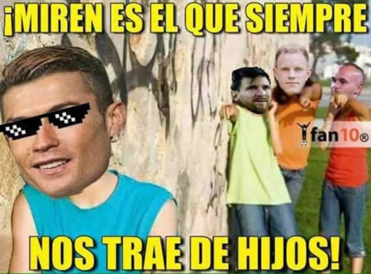 Los divertidos memes del clásico Barcelona-Real Madrid que acabó empatado 2-2 en el Camp Nou.