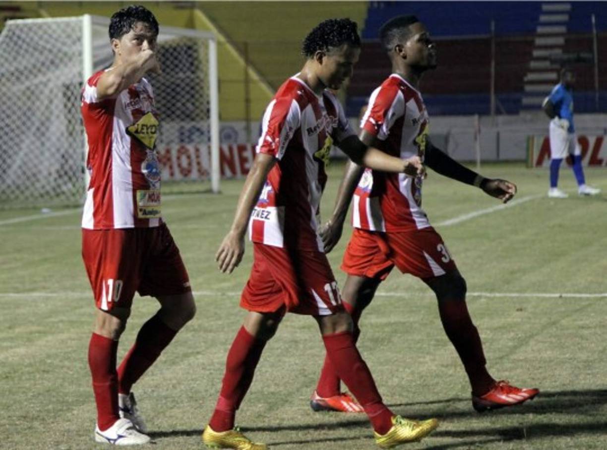 El 'Chino' le dio los tres puntos a los rojos ante el Honduras Progreso.